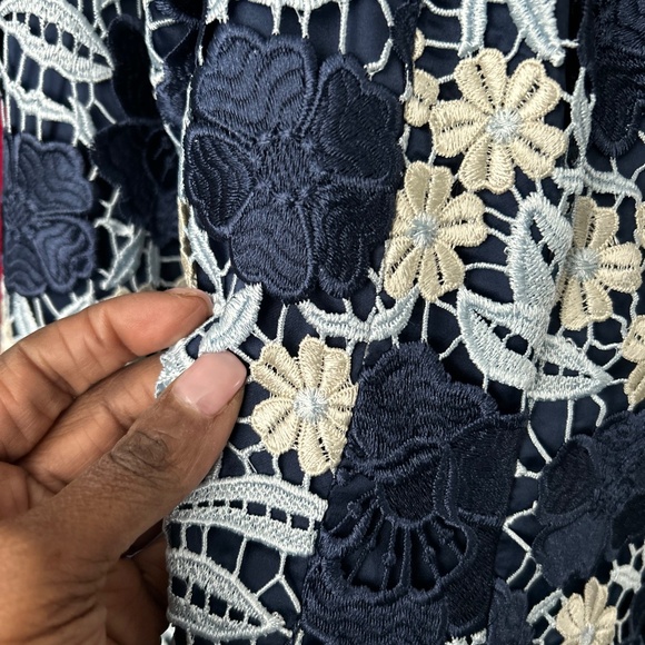 Fashion Nova Kaelie Lace Blazer and Pants - Picture 3 of 3